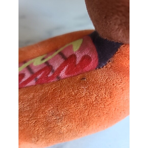 Ideal Toys Direct Hot Dog Plush Brown Puppy 10” Stuffed Animal, READ Description - Picture 7 of 10